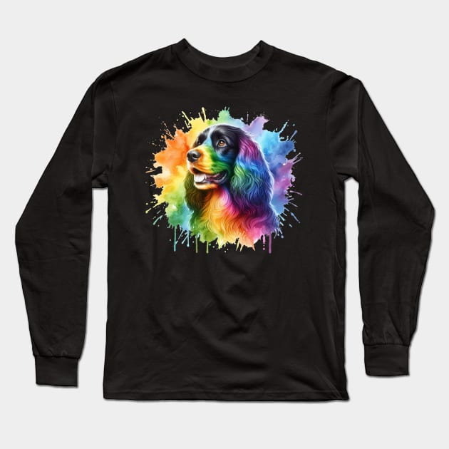 Field Spaniel Long Sleeve T-Shirt by KayBeeTees